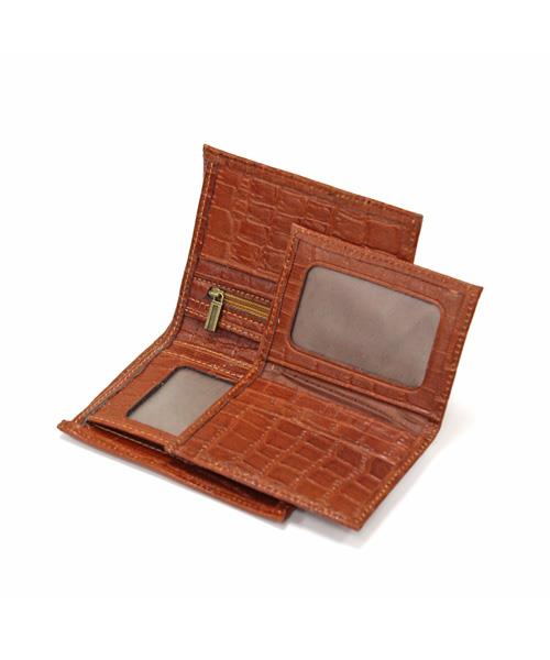 کیف پول جیبی مردانه چرم طبیعی آروین چرم کد AR-214